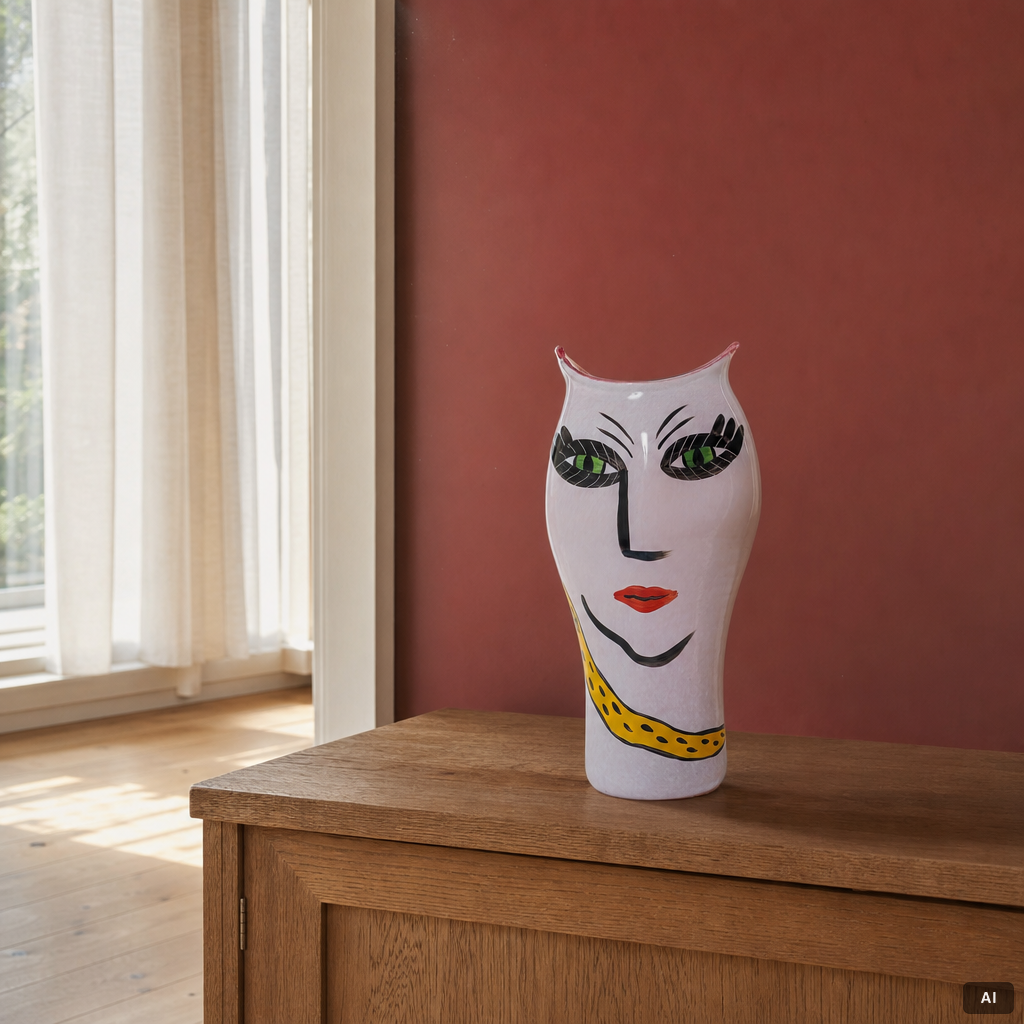 Ulrica Hydman-Vallien, vas, "Open minds", Kosta Boda, tidigt 2000-tal.