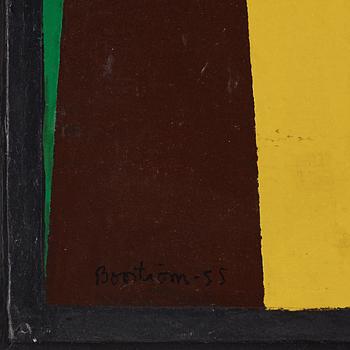 HARRY BOOSTRÖM, oil on panel, signed and dated -55.