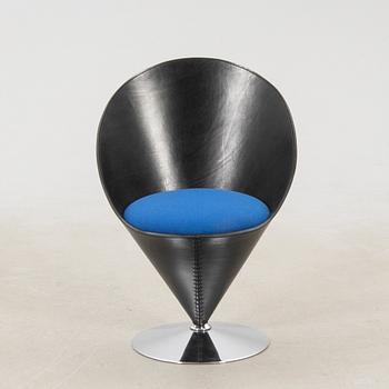 Verner Panton, stol "Cone chair", Danmark.