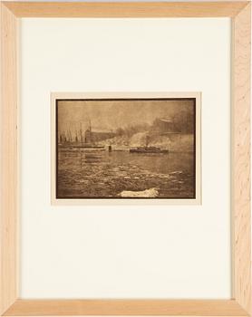 Henry B. Goodwin,  4 st fotografier ur boken Vårt vackra Stockholm, signerade på negativet.