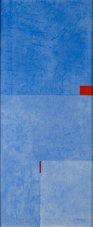 REINO HIETANEN, mixed media on canvas, signed and dated 2010.