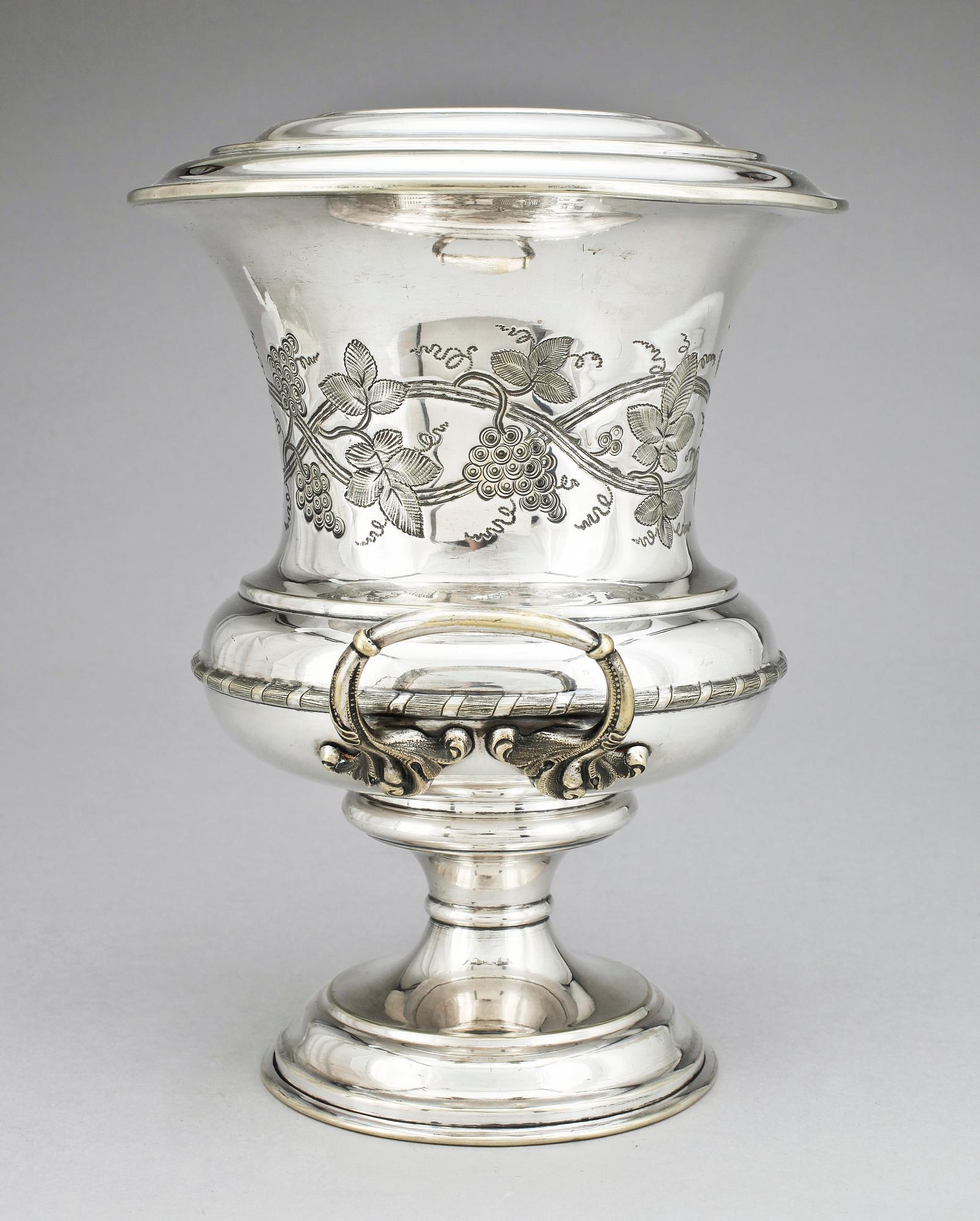 VINKYLARE, nysilver, Carlströms Nysilver Fabrik AB, Stockholm, tidigt 1900-tal.