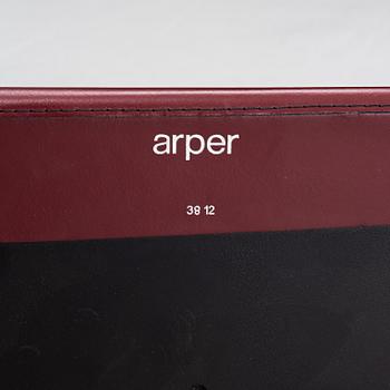Lievore Altherr Molina, Two 'Norma' bar stools, Arper.