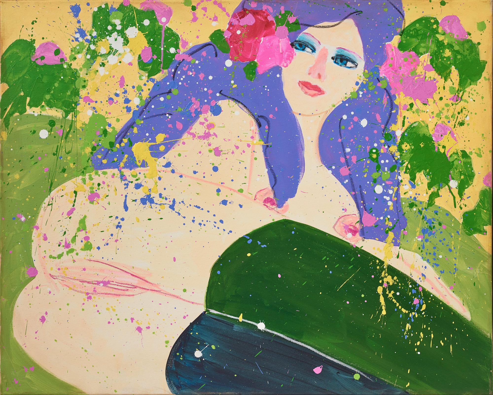 Walasse Ting, "I like spring".