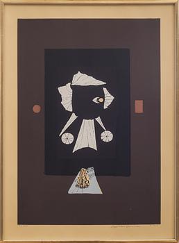 PAUL RENÉ GAUGUIN, färglitografi, signerad och numrerad 136/260 och daterad- 1971.