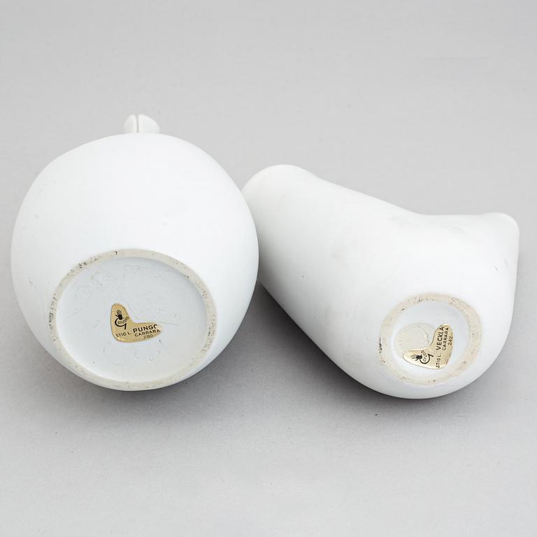 Stig Lindberg, 'Veckla' and 'Pungo' stoneware. Gustavsberg (3 pieces).