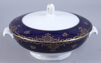 MATSERVIS, 54 delar, porslin, Rosenthal, 1900-talets mitt.