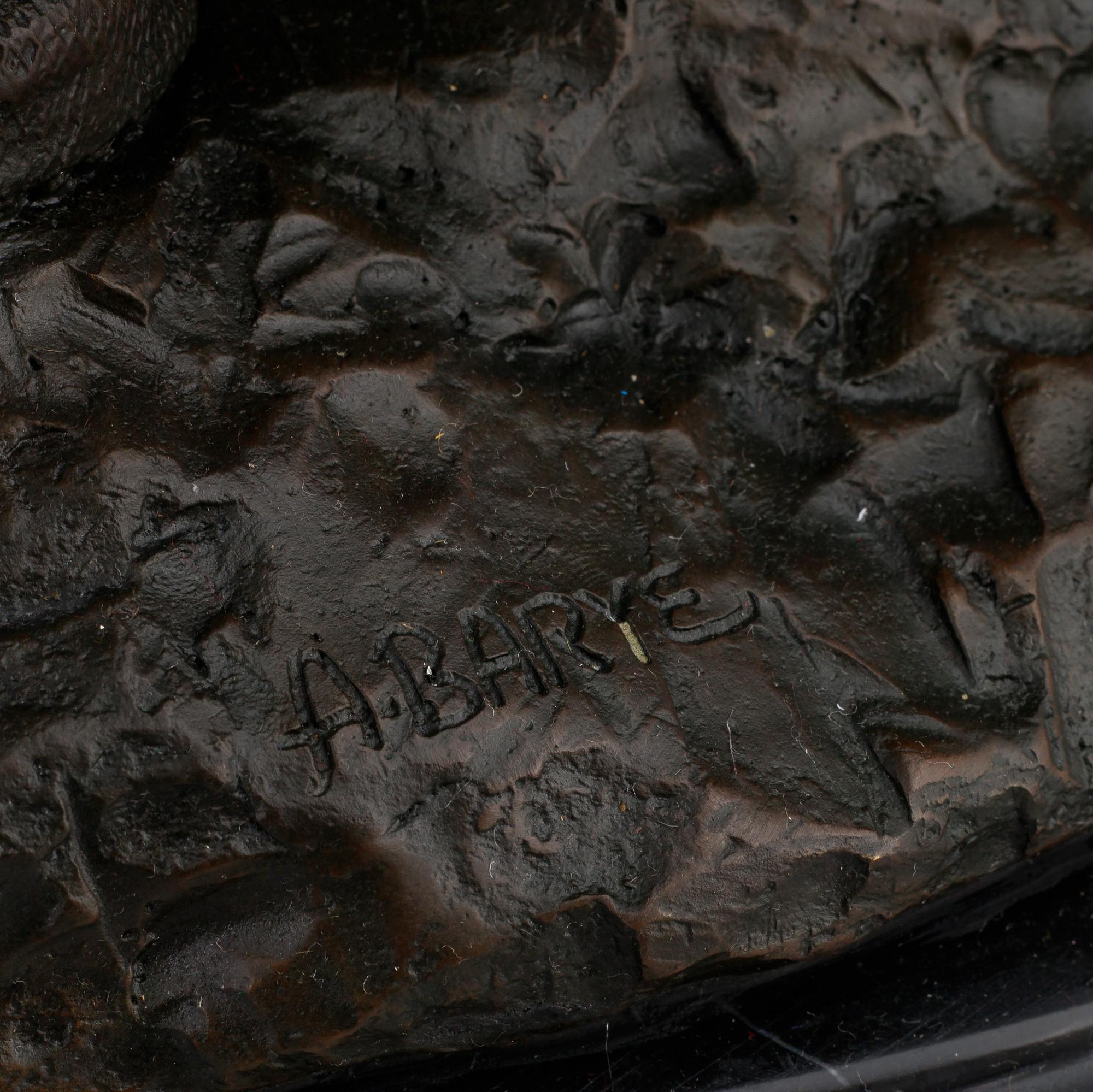 Antoine Louis Barye, efter, skulptur, brons.