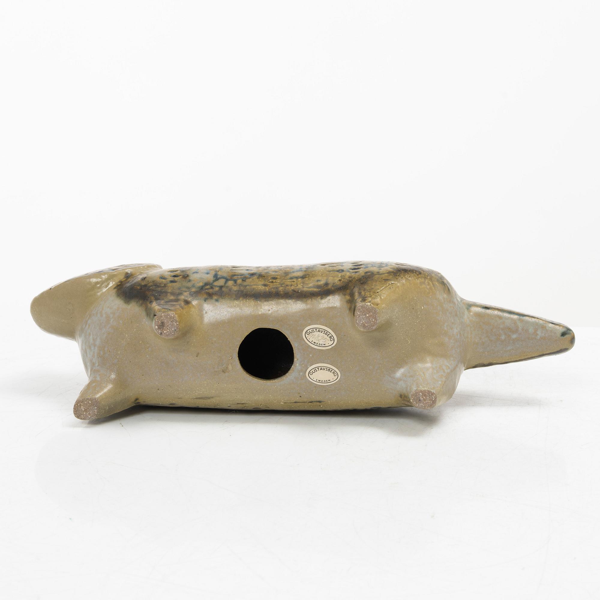 Lisa Larson, figurines, 2 pcs, stoneware, Gustavsberg.