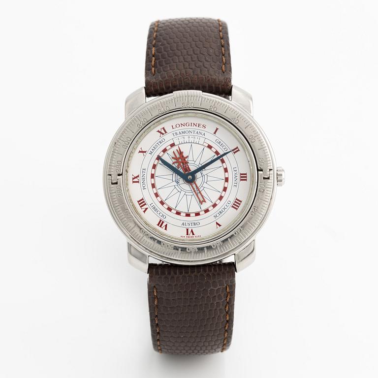 Longines, Christobal C, wristwatch, 39 mm.