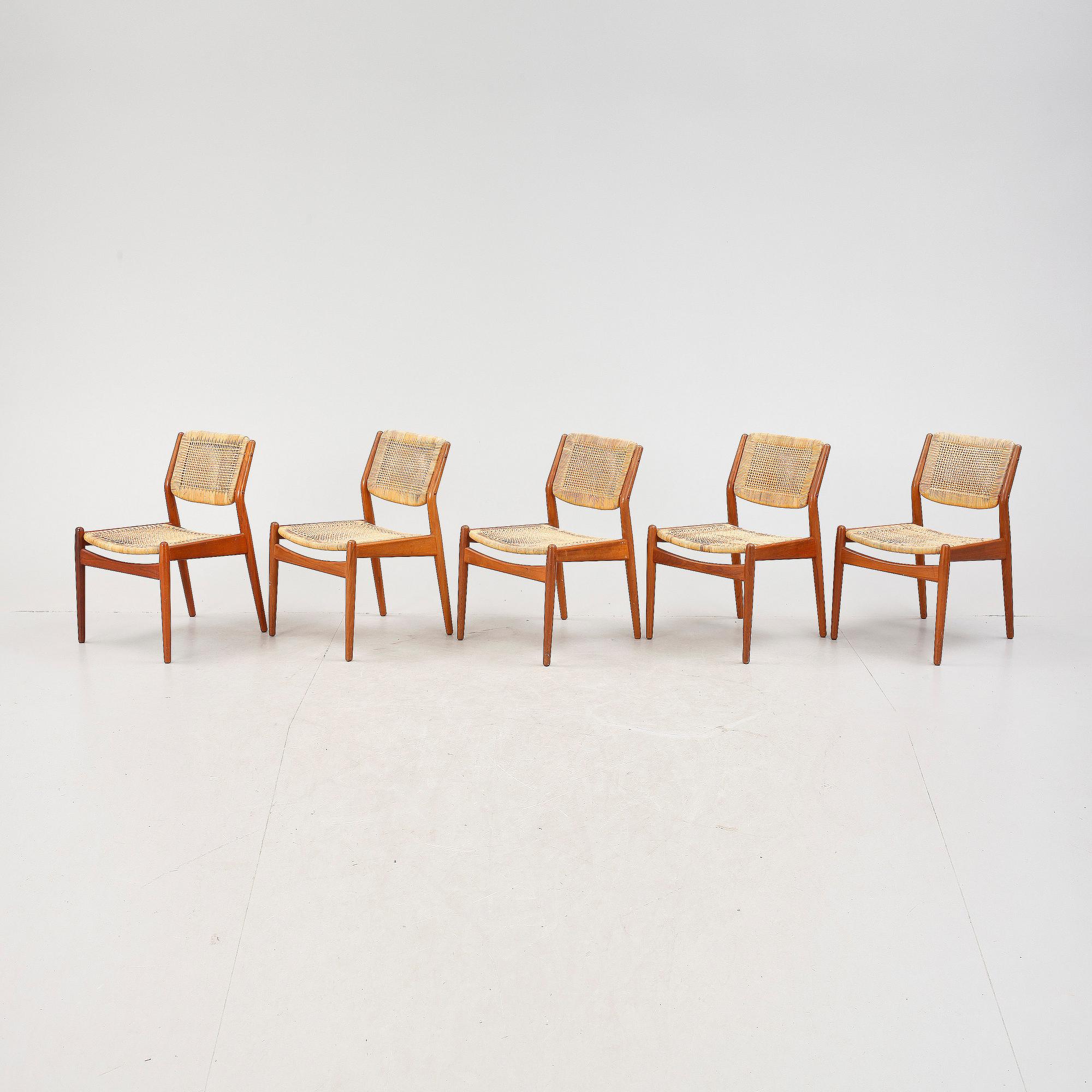 STOLAR, 5 st, Arne Vodder och Anton Borg, Sibast, 1960-tal.