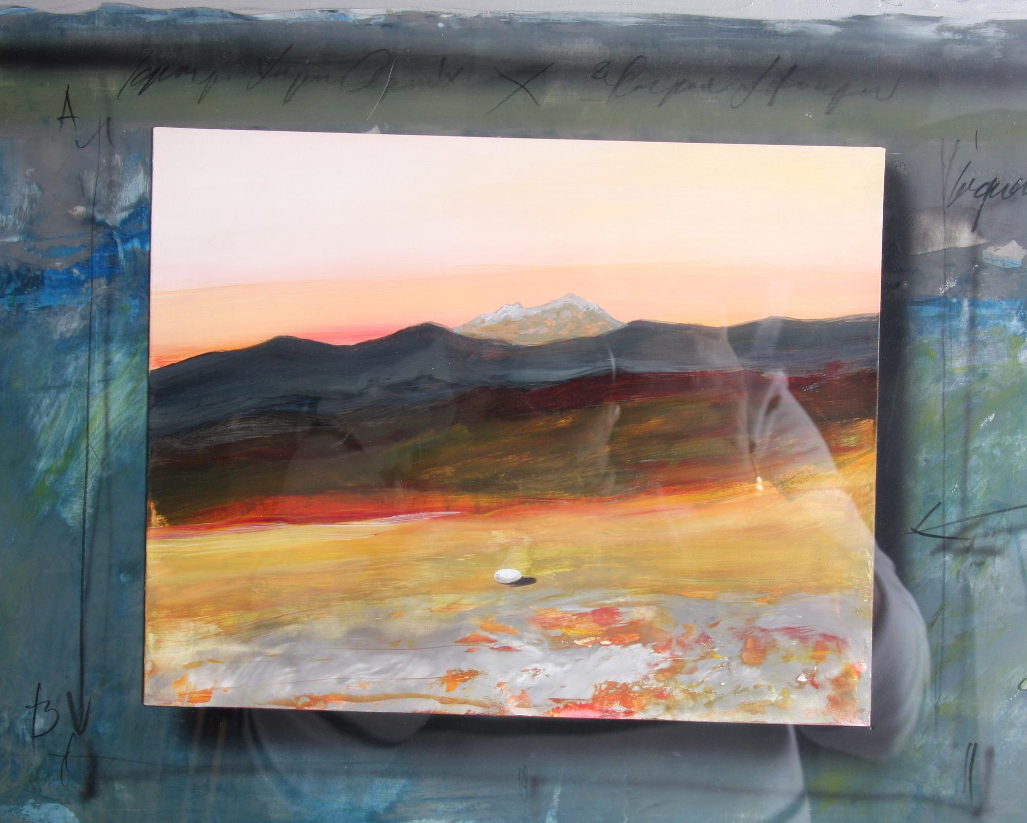 WARING, JÖRGEN. Blandteknik, sign.