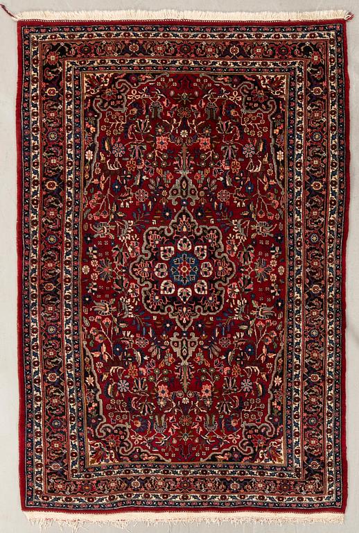 Matta Orientalisk semiantik ca 220x150 cm.