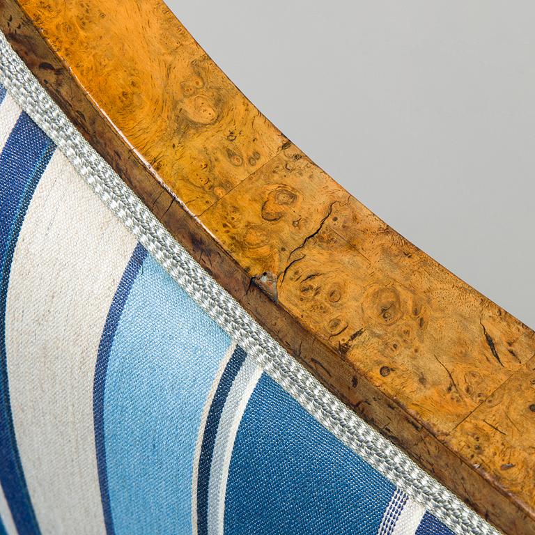 Soffa, biedermeier, Wien 1800-talets mitt.