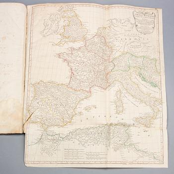 ATLAS, Antiqvvs Danvillianvs Conspectvs Tabvlarvm Geographicarvm, Norimbergae 1784.