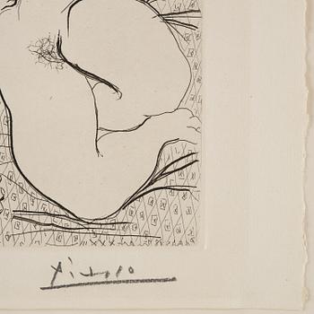 Pablo Picasso, "Scène bacchique au Minotaure".