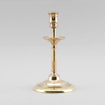 LJUSSTAKE, mässing, 1500-tal.