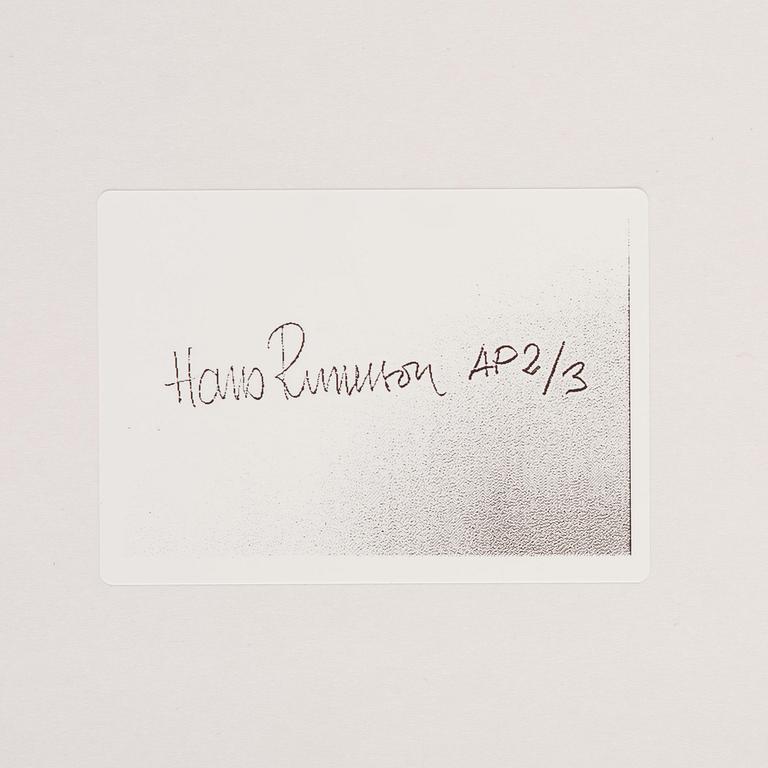 Hans Runesson, "Kvinnan med handväskan", 1985.