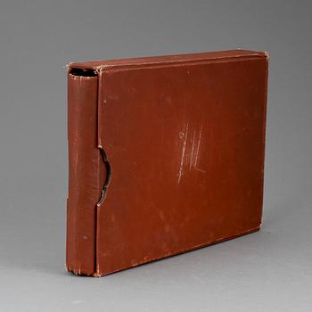 ALBUM MED BOKMÄRKEN, sekelskiftet 18/1900-tal.