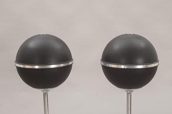 HÖGTALARE, ett par. "Audiorama", Grundig, 1900-talets slut.