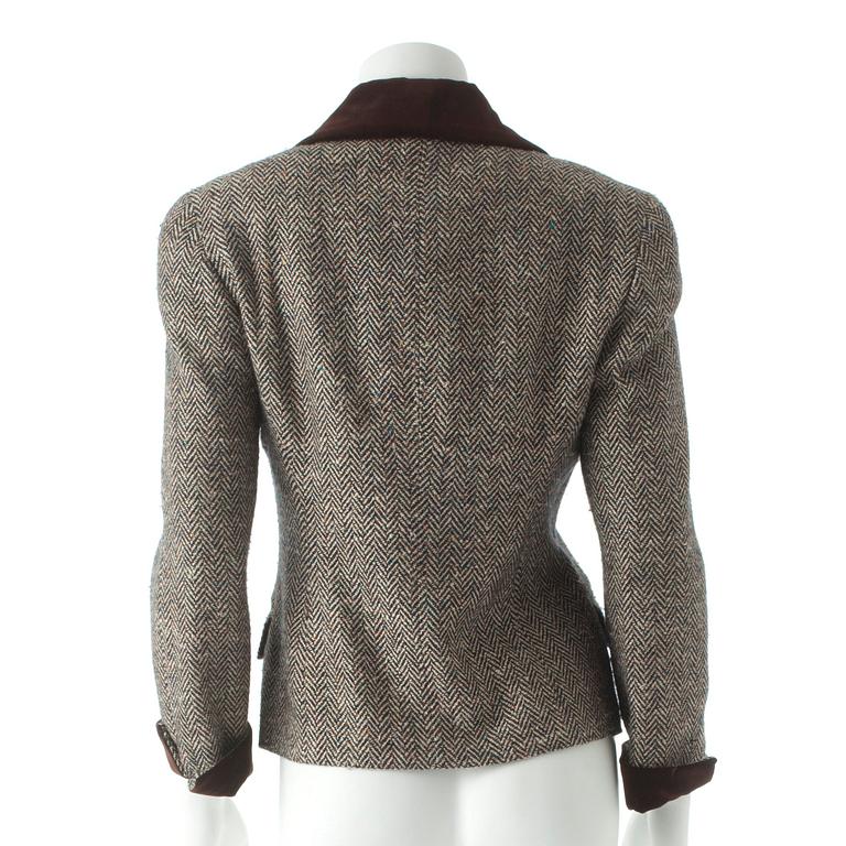MULBERRY, a wool and silk jacket.