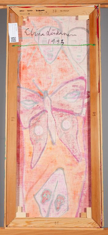 ELINA LIIKANEN, akryl på duk, a tergo signerad och daterad 1993.