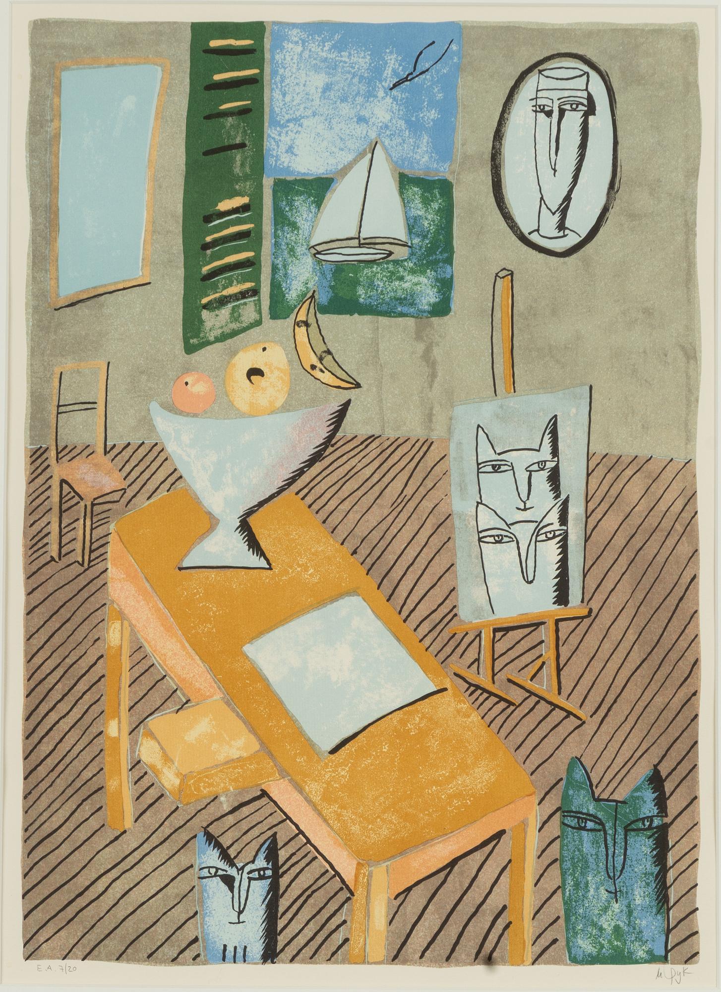 Madeleine Pyk, The Studio by the Sea.