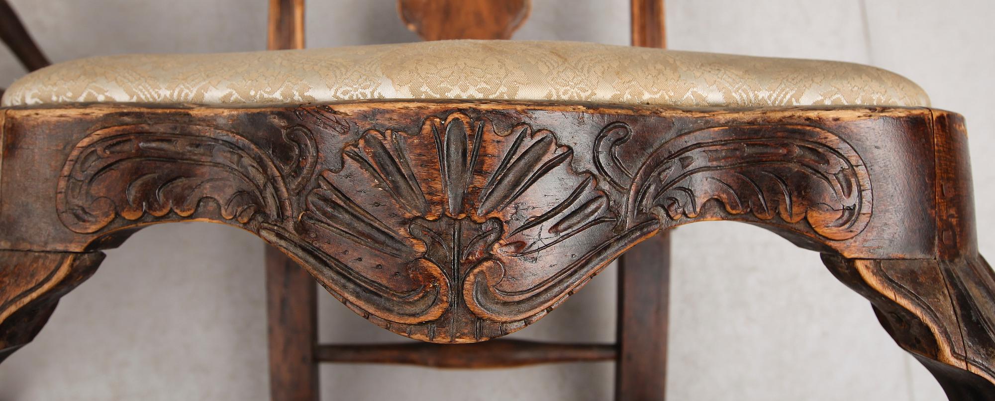 STOLAR, 3 st, rokoko, 1700-tal.