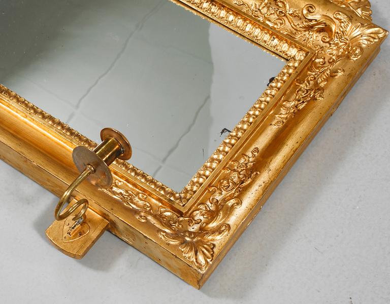 SPEGELLAMPETT, empire, 1800-talets första hälft.