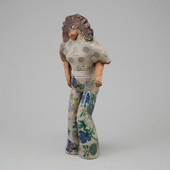 A Lisa Larson unique stoneware sculpture, Gustavsberg studio 1974-75.