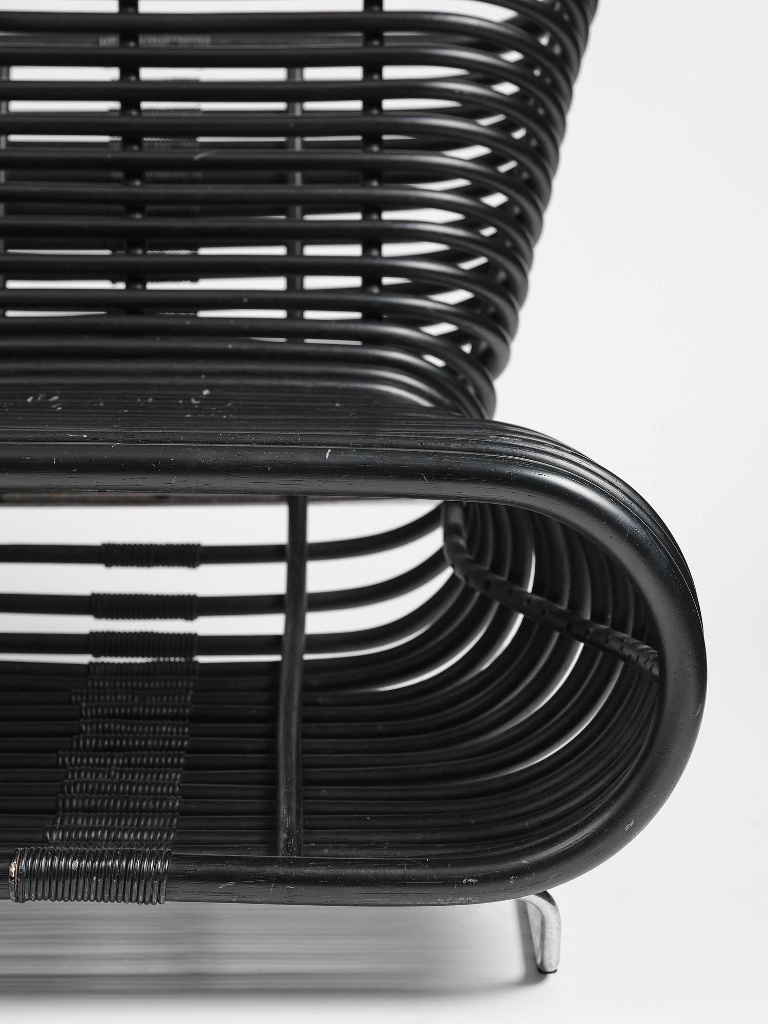 Enzo Berti, a pair of "Kora" lounge chairs, Ferlea, Italy, post 2004.