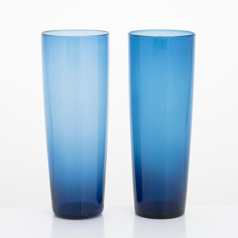 Tapio Wirkkala, dricksglas/saftglas, 16 st, modell 2204, Iittala. I produktion 1956-1969.