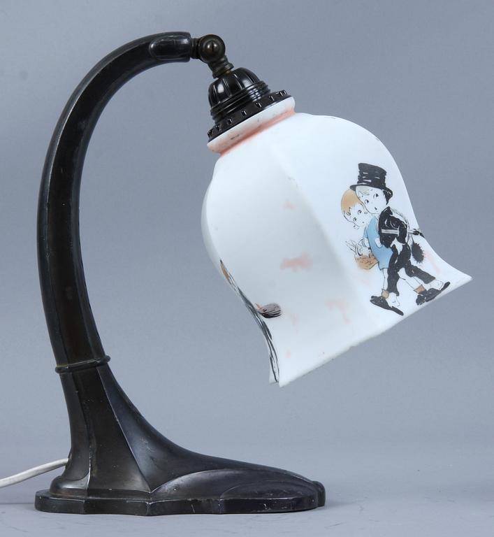 BORDSLAMPA, 1930-tal.