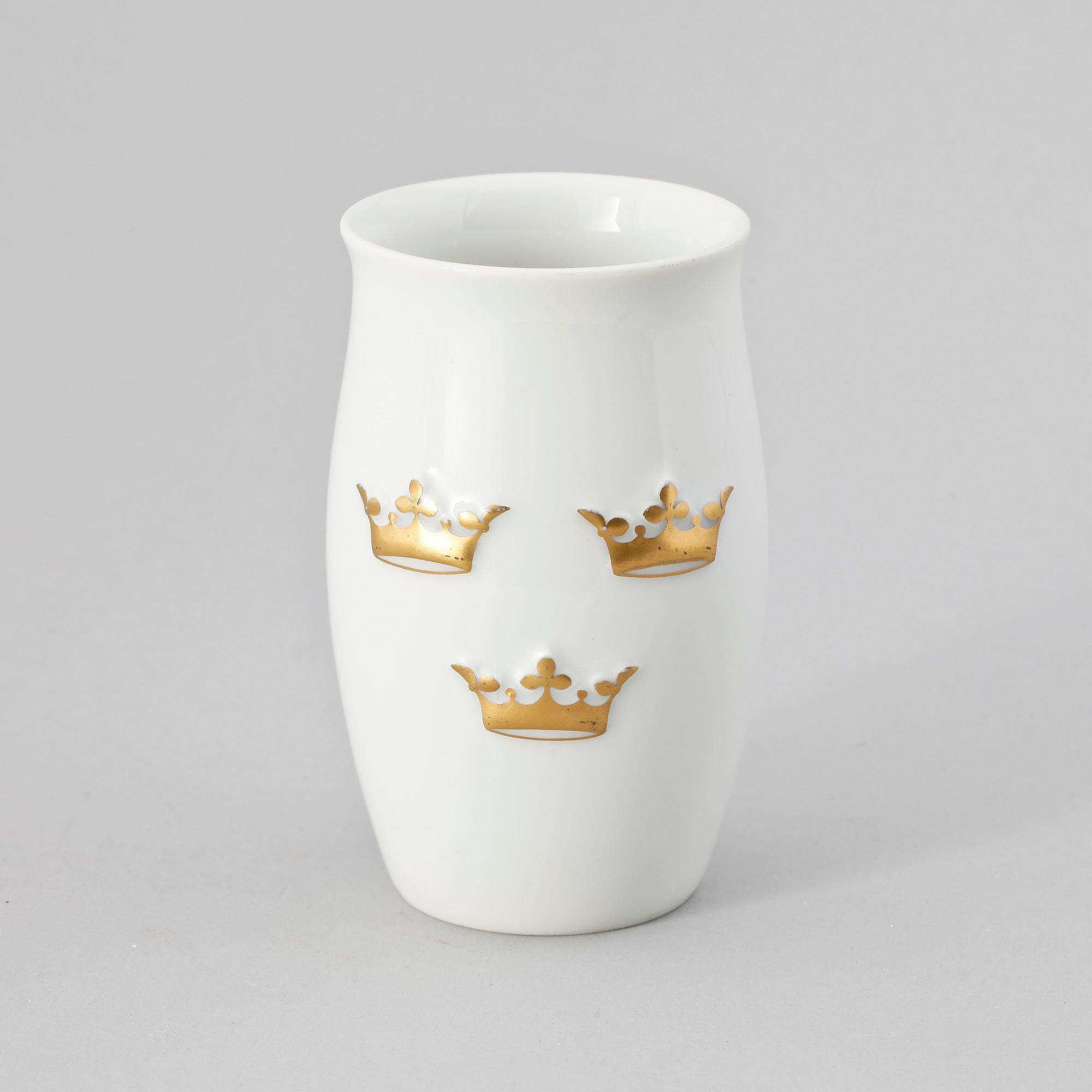 MINNESBÄGARE, porslin, Rörstrand 1897.