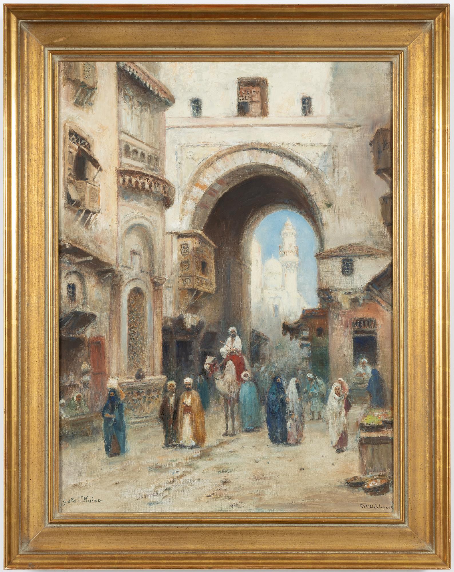 Frans Wilhelm Odelmark, Gata i Kairo.