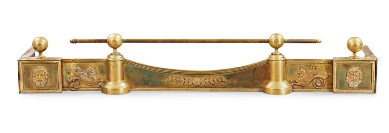 ELDHUNDAR, ett par. Frankrike, 1800-tal.