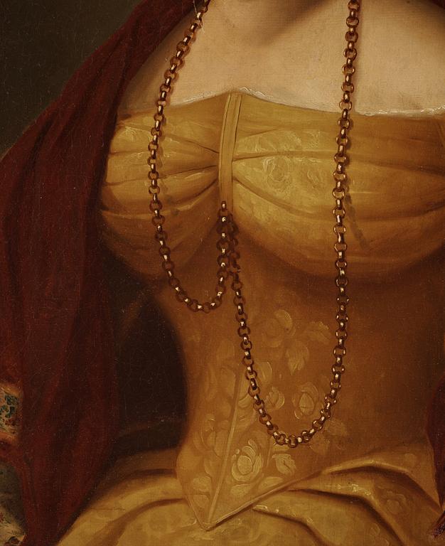 Russian School, circa 1850, Portrait of a Lady.