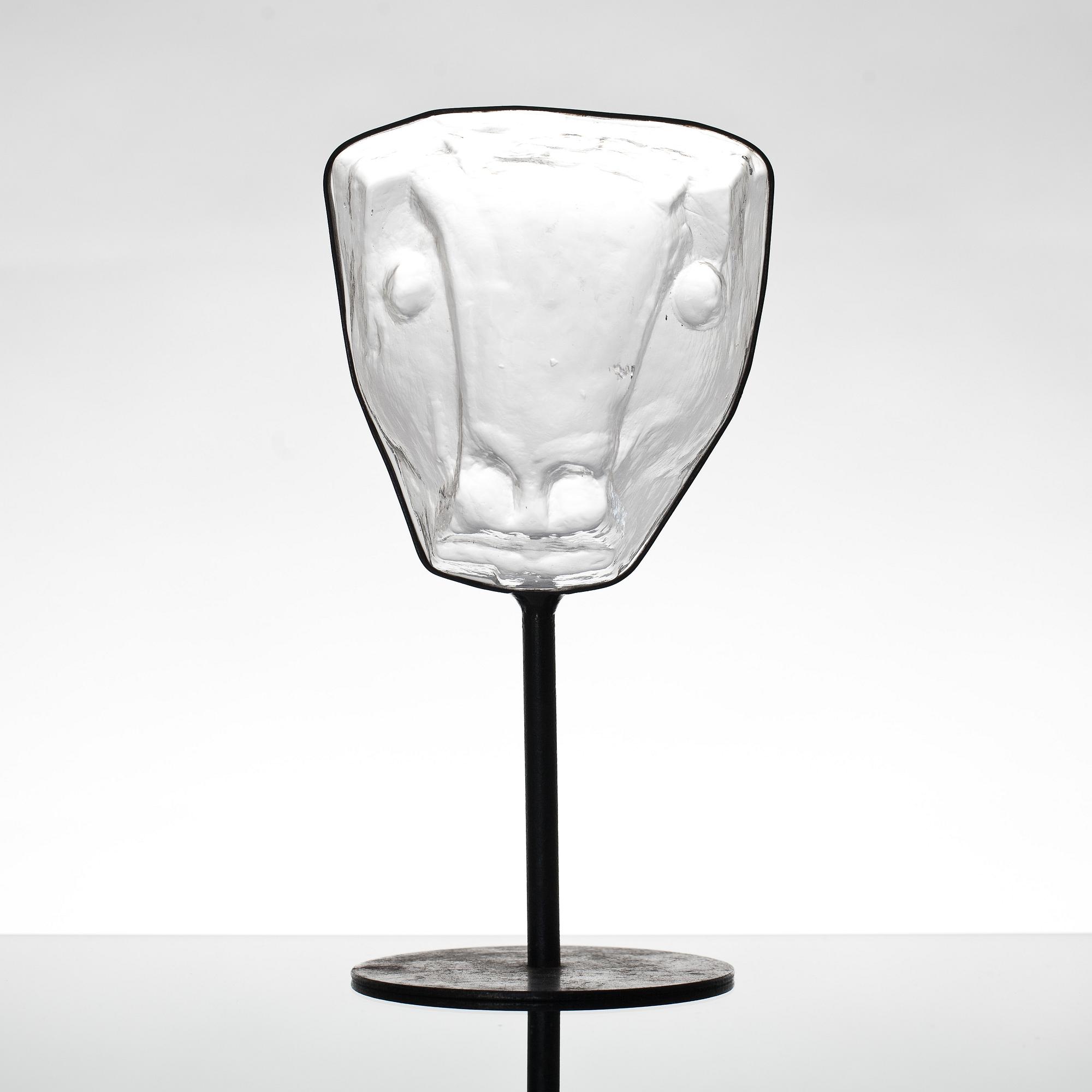 SKULPTUR, glas. Svensk formgivare. 1900-talets andra hälft.