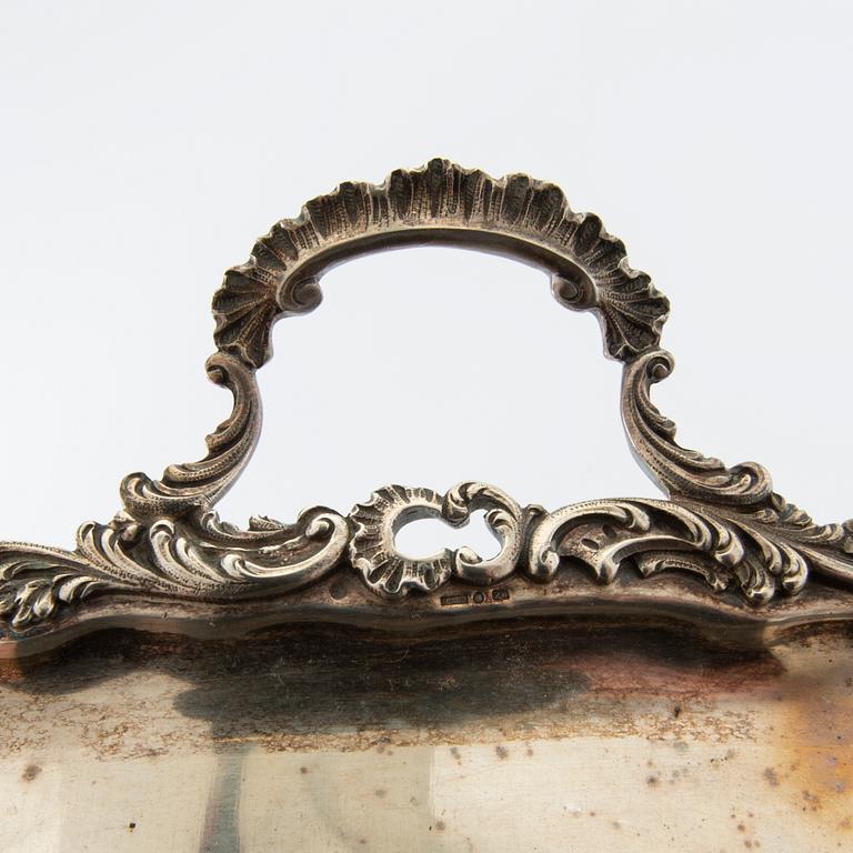 David Andersen tray silver Stockholm 1902.
