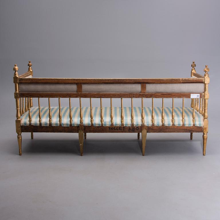 SOFFA, gustaviansk 1700-talets slut.
