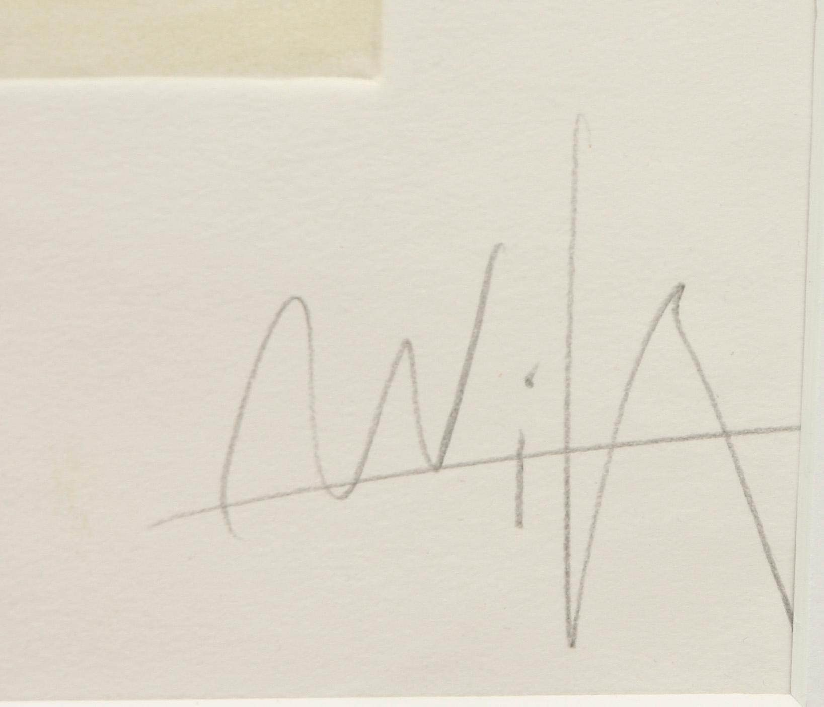 WIFREDO LAM, färgetsning, sign o numr 14/60.