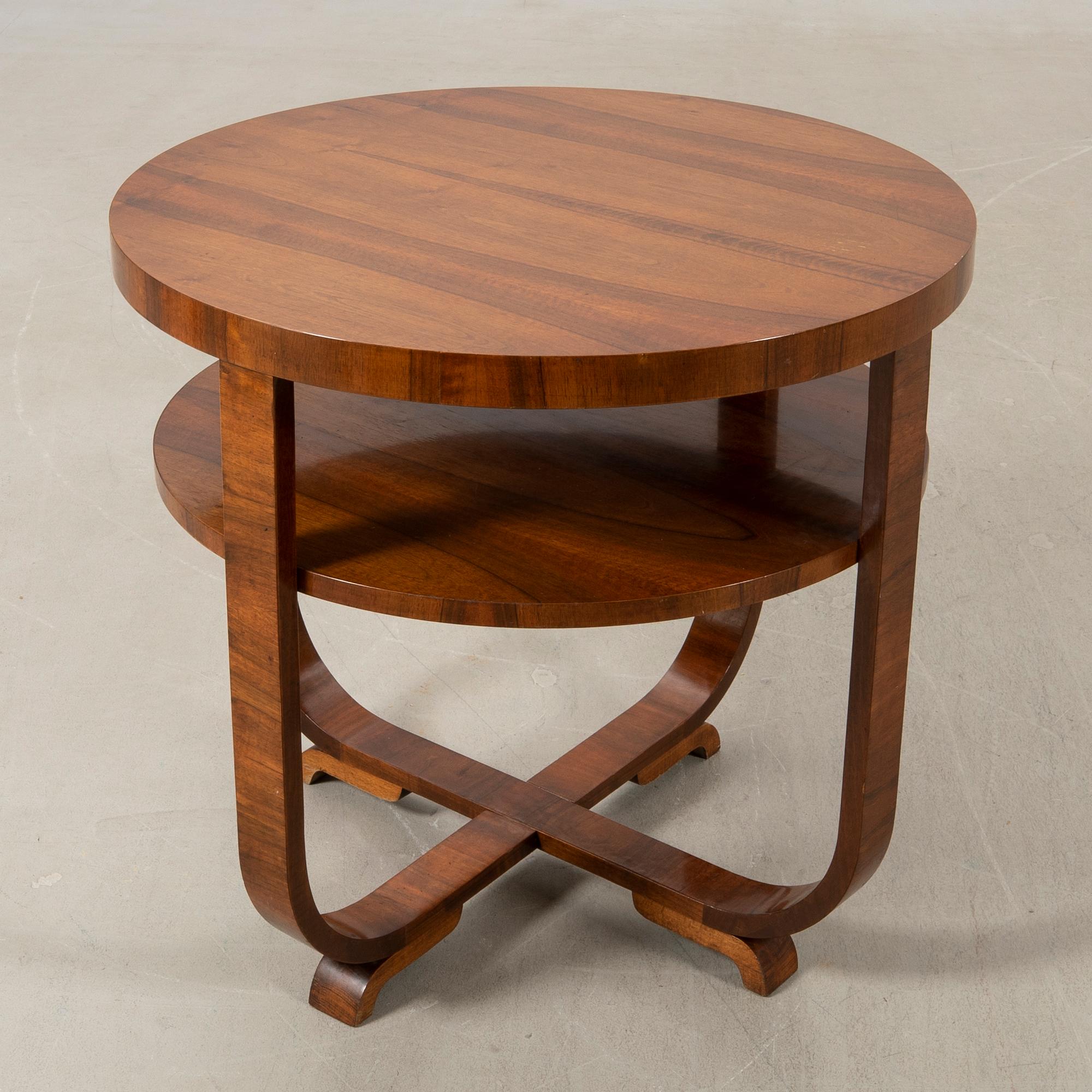 Coffee table/side table Art Deco first half of the 20th century.