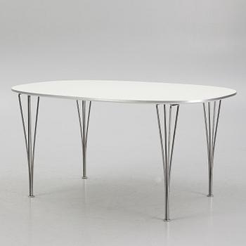 Bruno Mathsson & Piet Hein, a "Superellips" table, Fritz Hansen, Denmark.