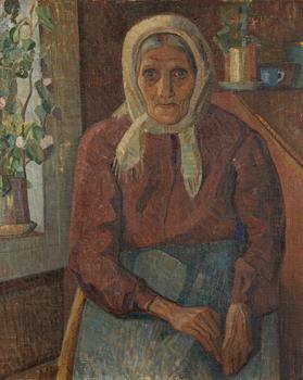 Birger Simonsson, olja på duk.