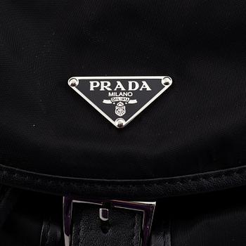 Prada, backpack.