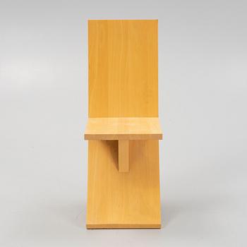 A 'Excent' beech chair, by Jonas Palmius, Gärsnäs 1992.