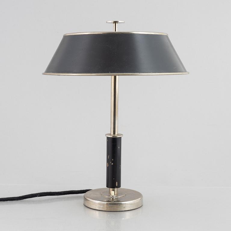 Erik Tidstrand, a table lamp model "29115", Nordiska Kompaniet, 1930s.
