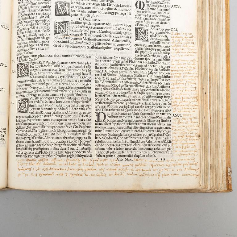 BOOK, With attractive woodcuts, 1531.