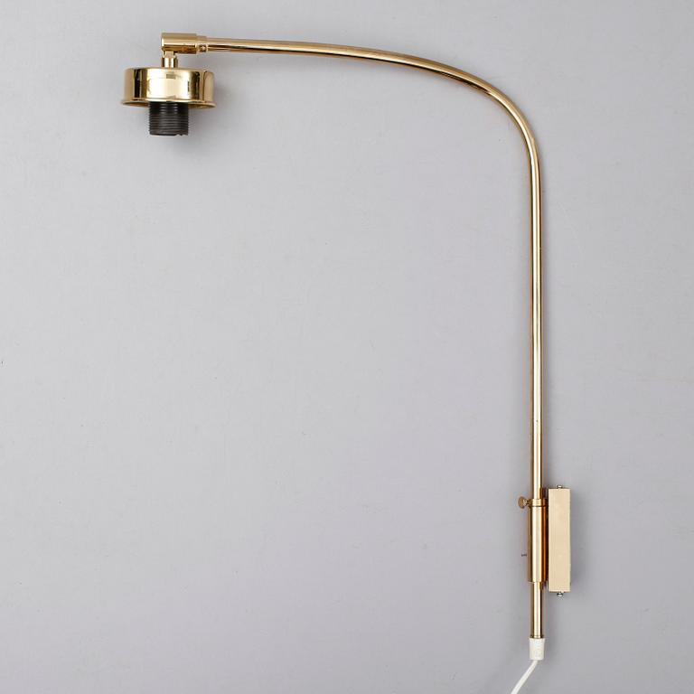 VÄGGLAMPA, mässing, Josef Frank, Firma Svenskt Tenn, modell 2484-2.