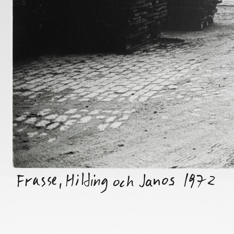 Carl Johan De Geer, "Frasse, Hilding och Janos 1972".